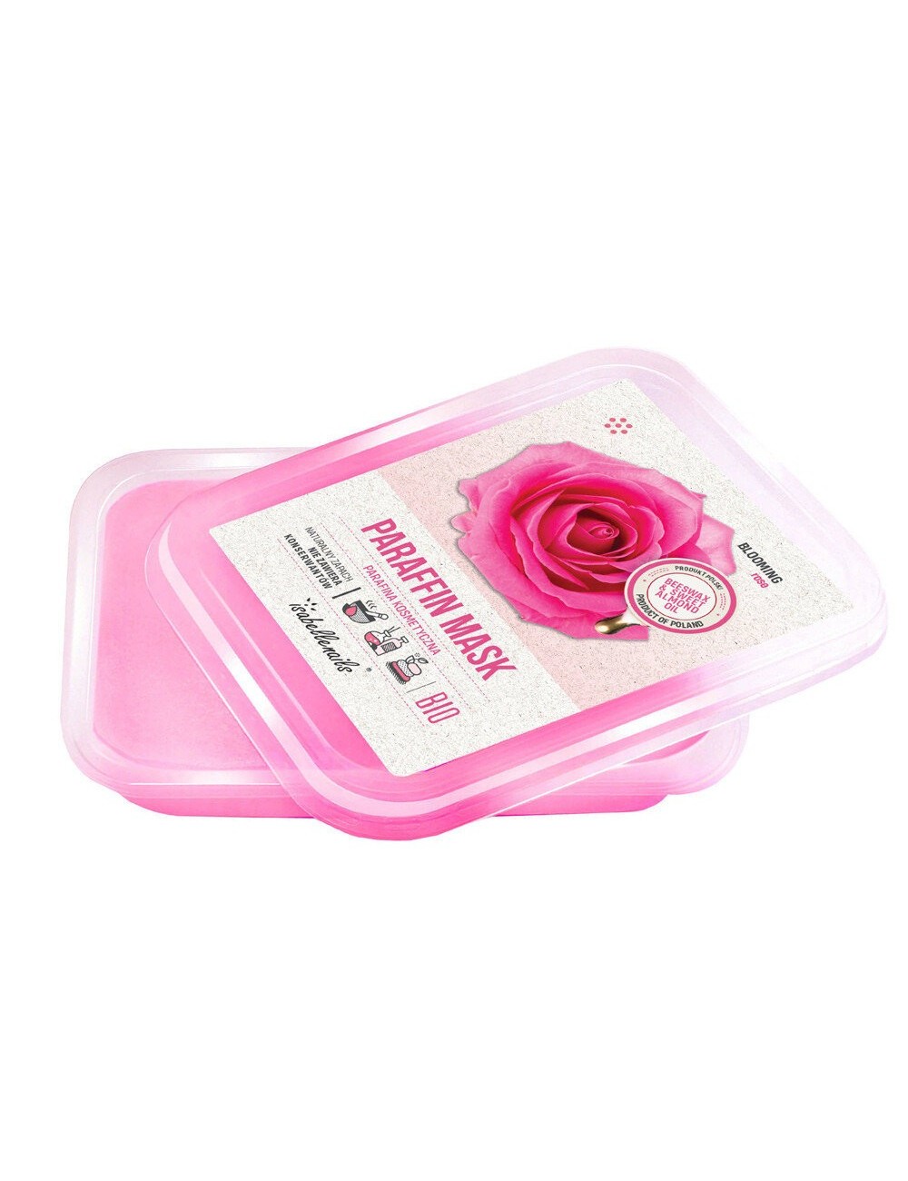 Kosmeetiline parafiin käte ja jalgade hooldusprotseduurideks roosi aroomiga, 500 ml