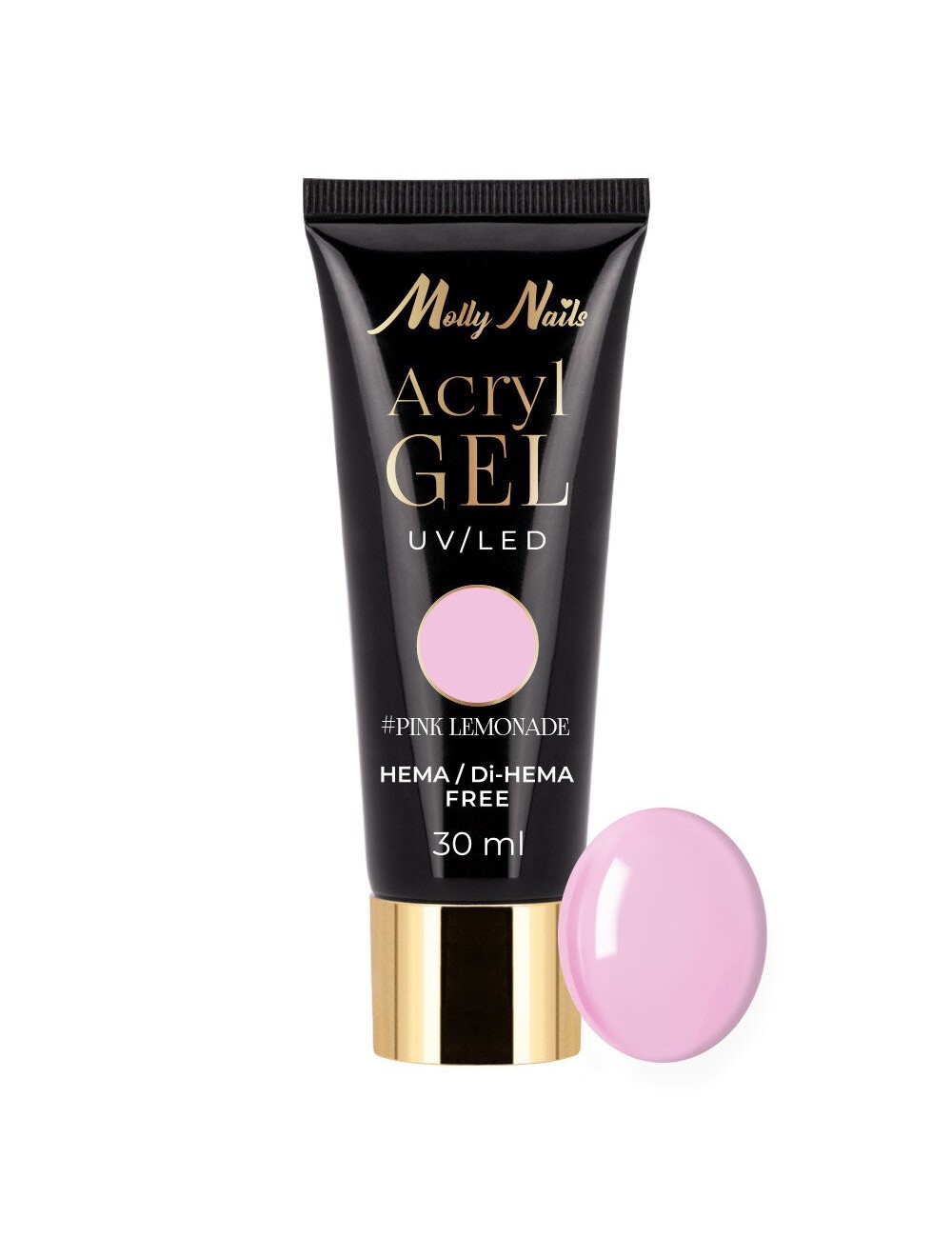 Molly Nails polügeel akrüülgeel Pink Lemonade 30 ml