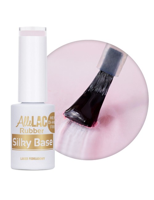 AlleLac Rubber Silky Base Ballerine Nr 1 alusgeel geellakile 5 g