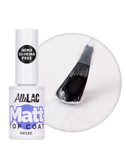 AlleLac Top Matt No Wipe pealisgeel geellakile 5 g