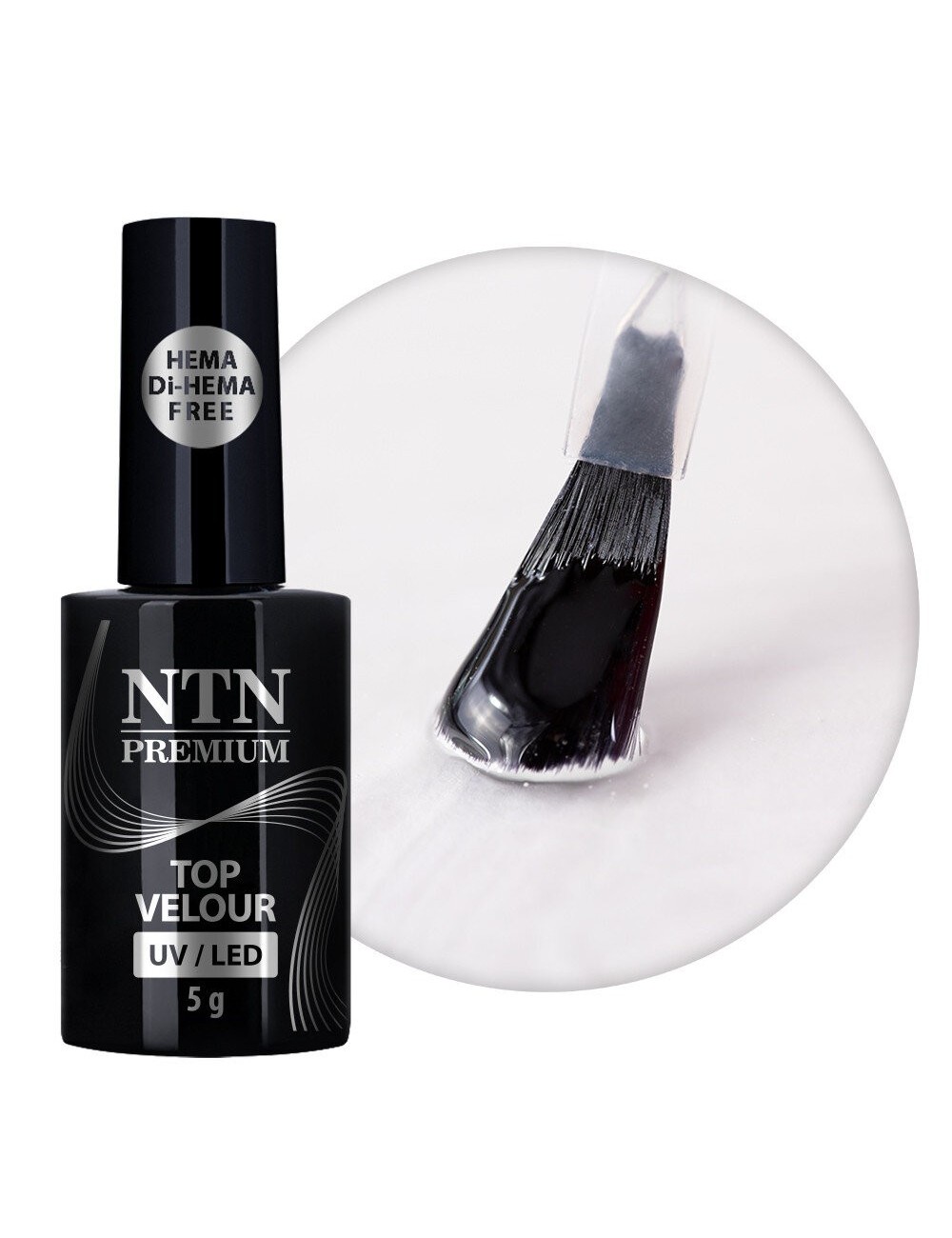 NTN Velour Top Matt No Wipe pealisgeel geellakile 5 g