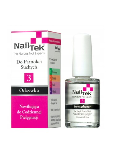 Nail Tek Strengthener III küünetugevdaja kuivadele ja murduvatele küüntele 15 ml