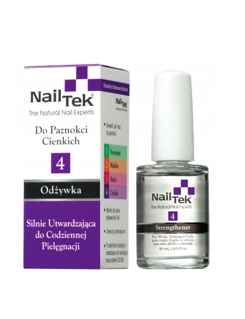 Nail Tek Xtra 4 küünetugevdaja tugevalt kahjustatud küüntele 15 ml