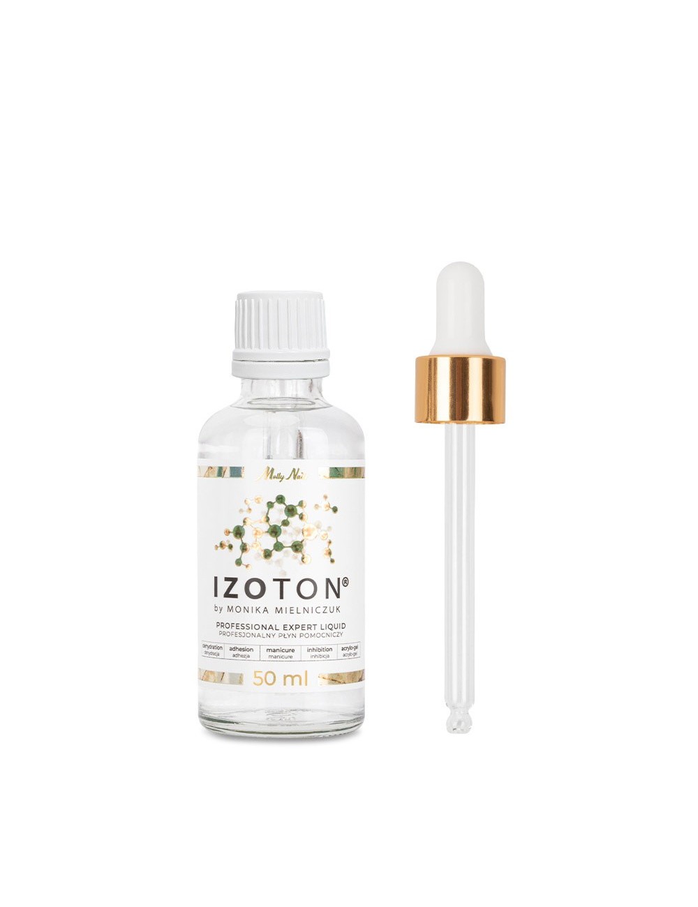 Molly Nails IZOTON professionaalne abivedelik dehüdratsiooniks ja adhesiooniks 50 ml