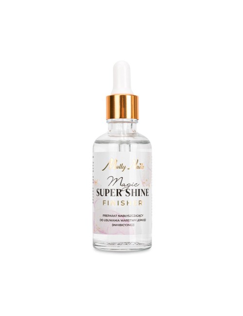 Molly Nails Magic Super Shine Finisher cleaner pipetiga 50 ml