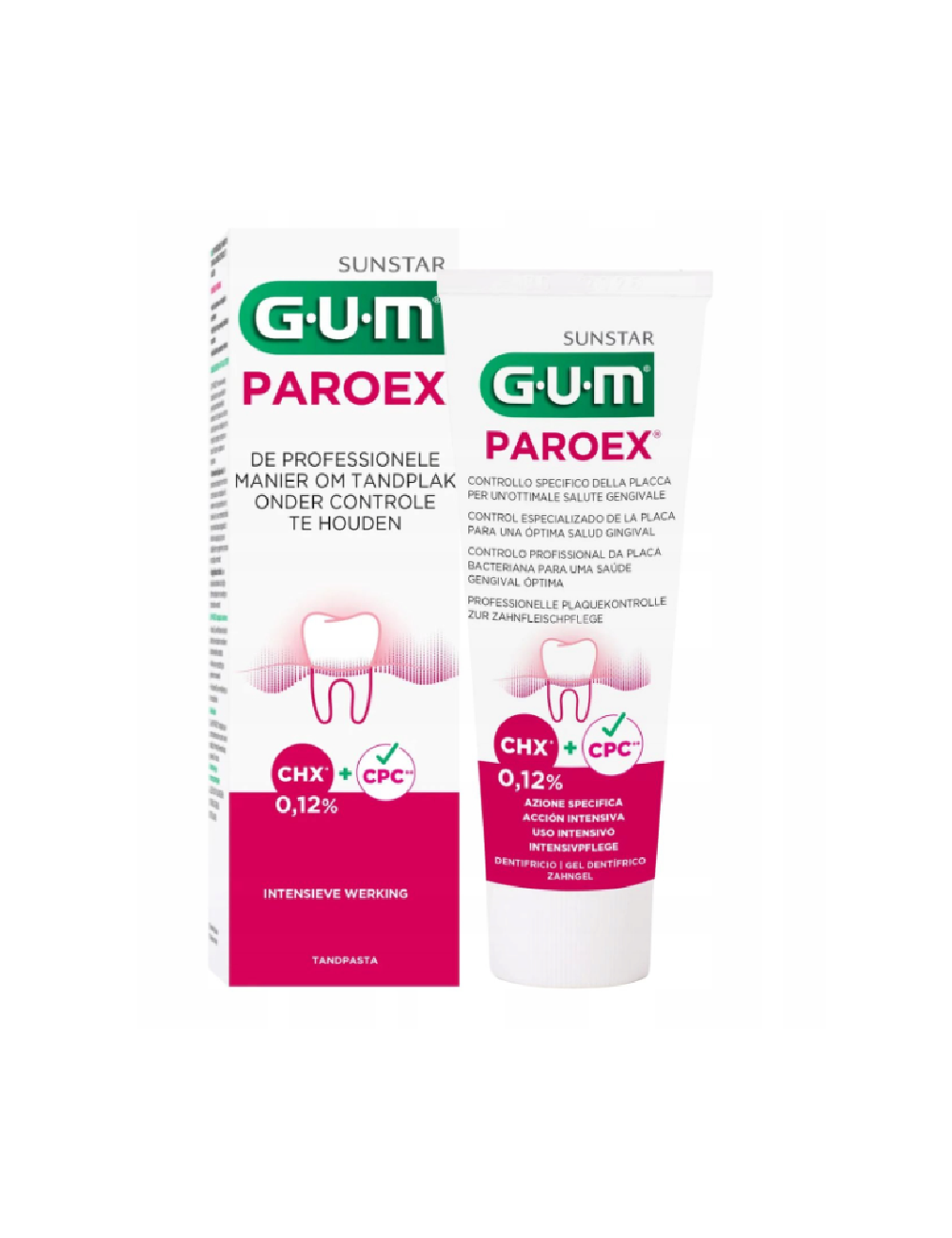 GUM Paroex 0,12% hambapasta 75 ml