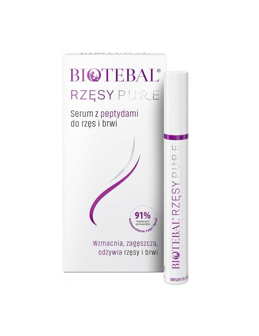 Biotebal Pure seerum ripsmetele ja kulmudele 3 ml