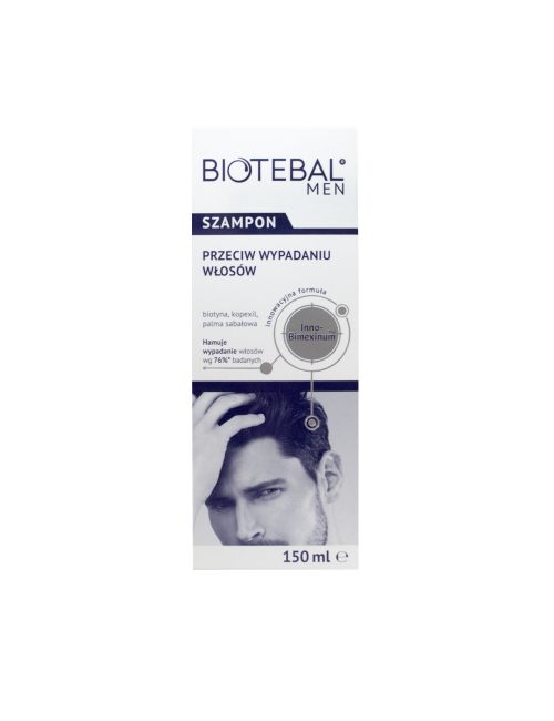 Biotebal Men šampoon juuste väljalangemise vastu meestele 150 ml