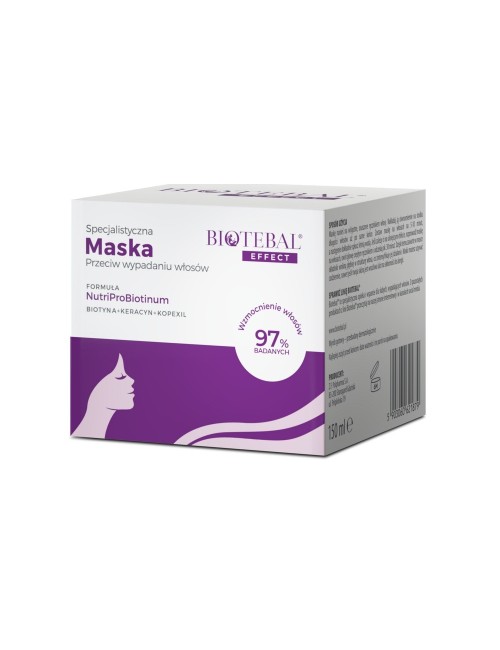Biotebal juuste väljalangemise vastane mask, 150 ml