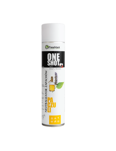 Freshtek ONE SHOT Patchouli õhuvärskendaja, 600 ml