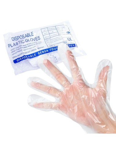 Ühekordsed polüetüleen kindad 100 tk