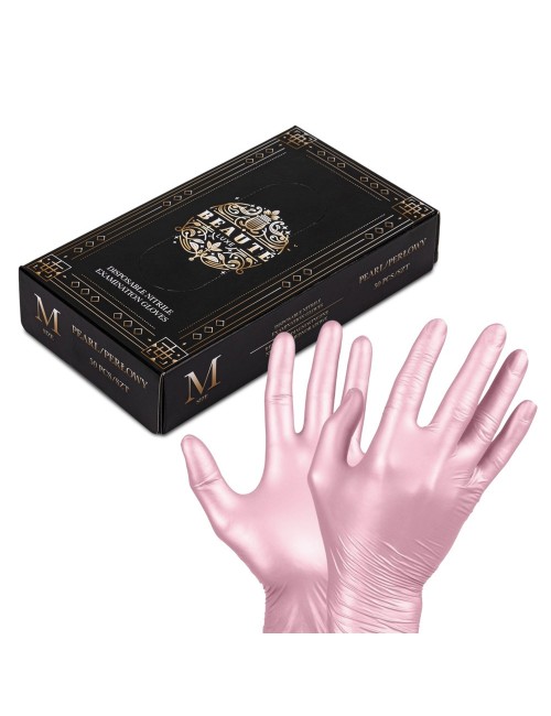 Nitrilkindad Beaute Luxe M 50 tk puudrivabad