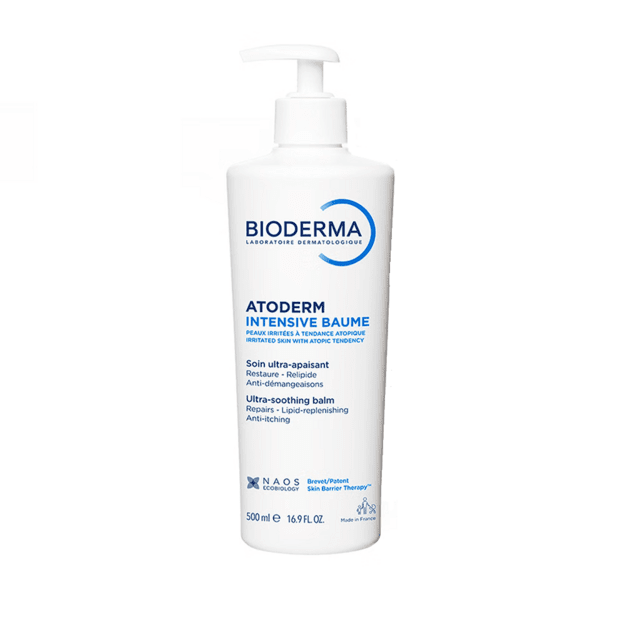 Bioderma Atoderm Intensive Baume eriti rahustav kehapiim väga kuivale, tundlikule ja atoopilisele nahale, 500 ml