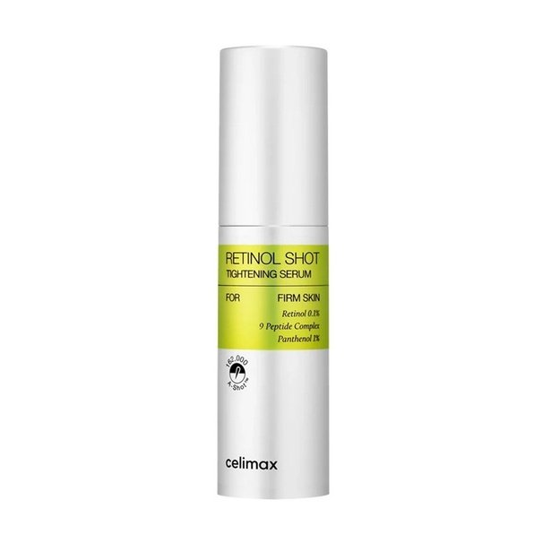 Celimax The Vita-A Retinol Shot pinguldav näoseerum puhta A-vitamiiniga, 30 ml