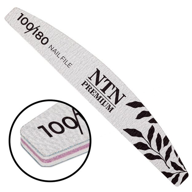 NTN Premium Zebra „Paadik“ küüneviilid 100/180, 10 tk