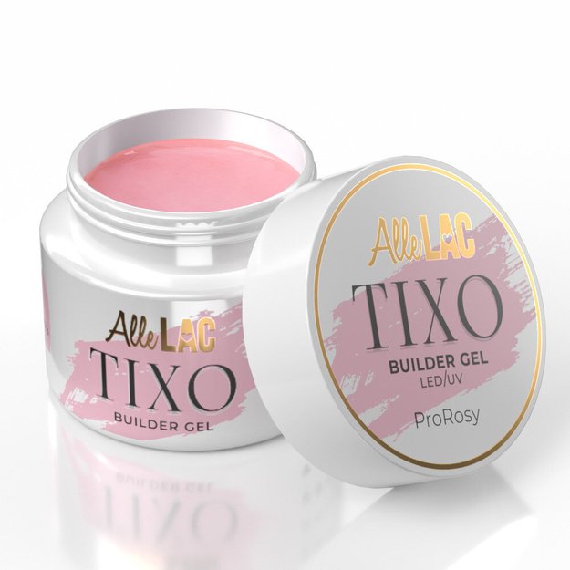 AlleLac Tixo ProRosy Tixo Builder Gel ehitusgeel küüntele, 45 g