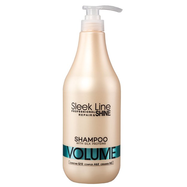 Stapiz Sleek Line Volume kohevust andev šampoon, 1000 ml