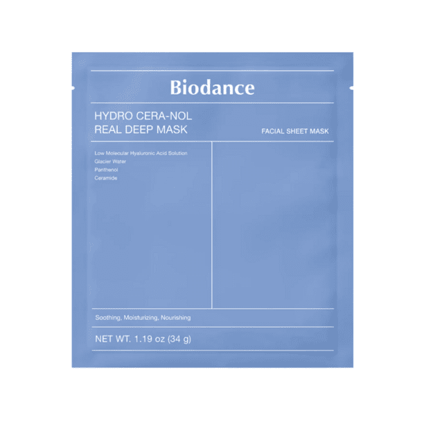 Biodance Hydro Cera-Nol Real Deep näomask, 34 g