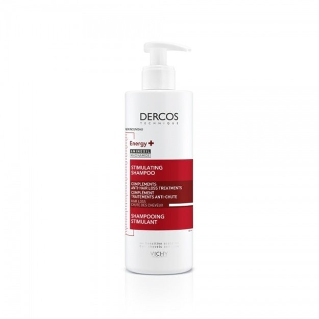 Vichy Dercos Energy+ tugevdav šampoon juuste väljalangemise vastu, 400 ml