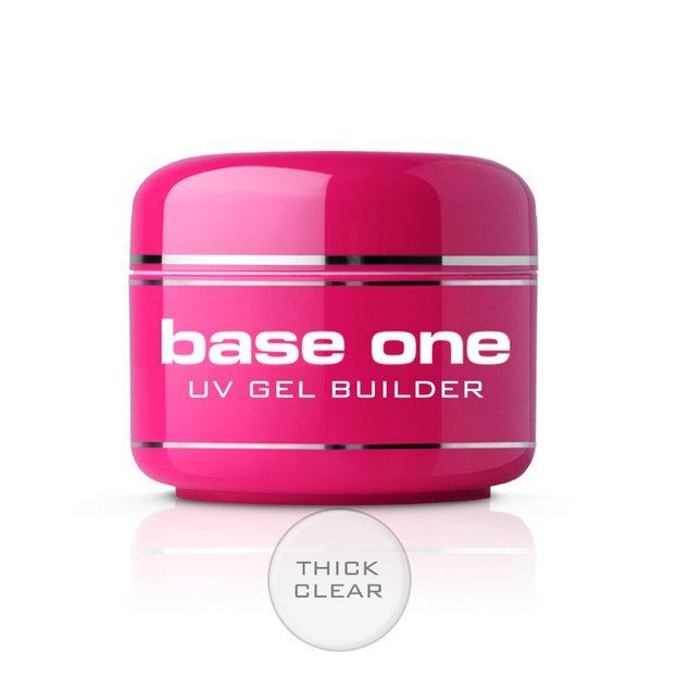 Silcare Base One Thick Clear ehitusgeel küüntele, 50 g