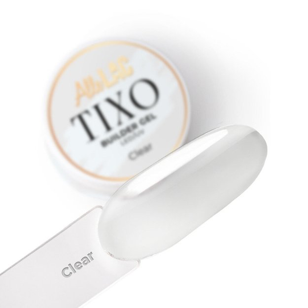 AlleLac Tixo Clear läbipaistev ehitusgeel küüntele, 45 g