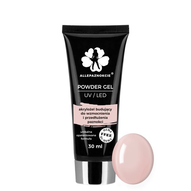 Allepaznokcie Nude polygel, 30 g