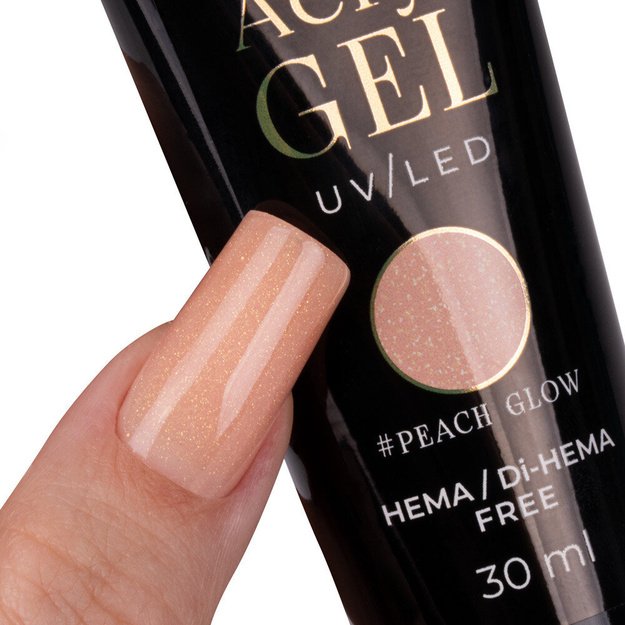 Molly Nails Polygel akrüülgeel Peach Glow, 30 ml