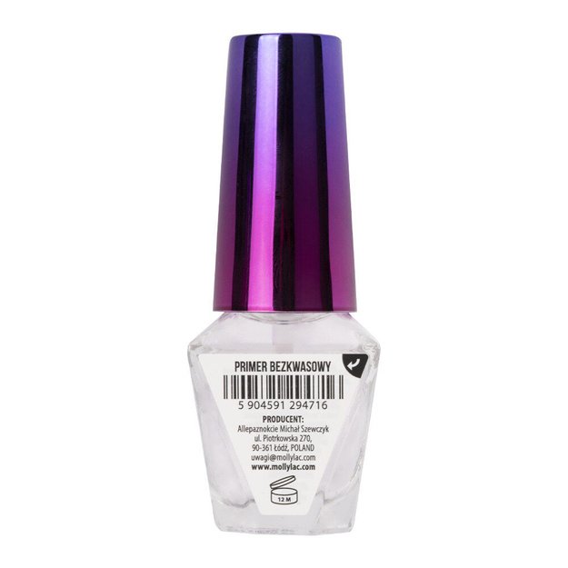 MollyLac Primer happevaba küüneprimer, 10 ml