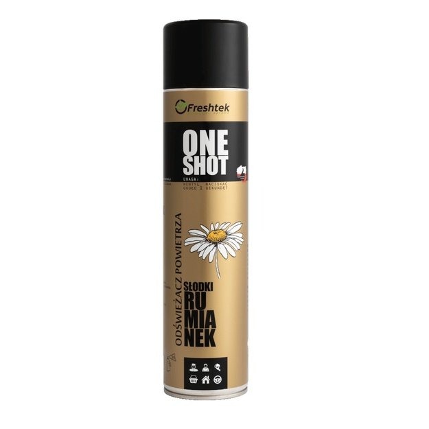Freshtek ONE SHOT parfümeeritud õhuvärskendaja Sweet Chamomile, 600 ml