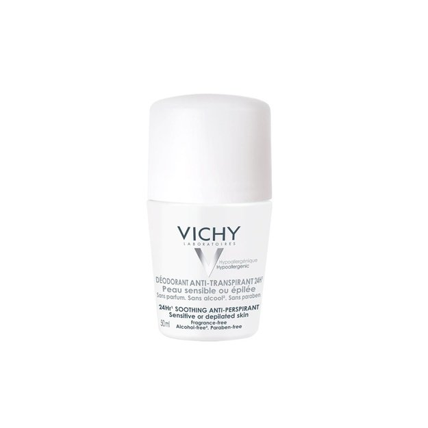 Vichy 48h deodorant-antiperspirant tundlikule ja ärritunud nahale, 50 ml
