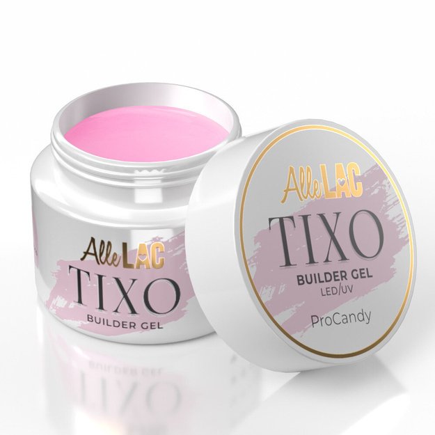 AlleLac Tixo ProCandy Tixo Builder Gel ehitusgeel küüntele, 45 g