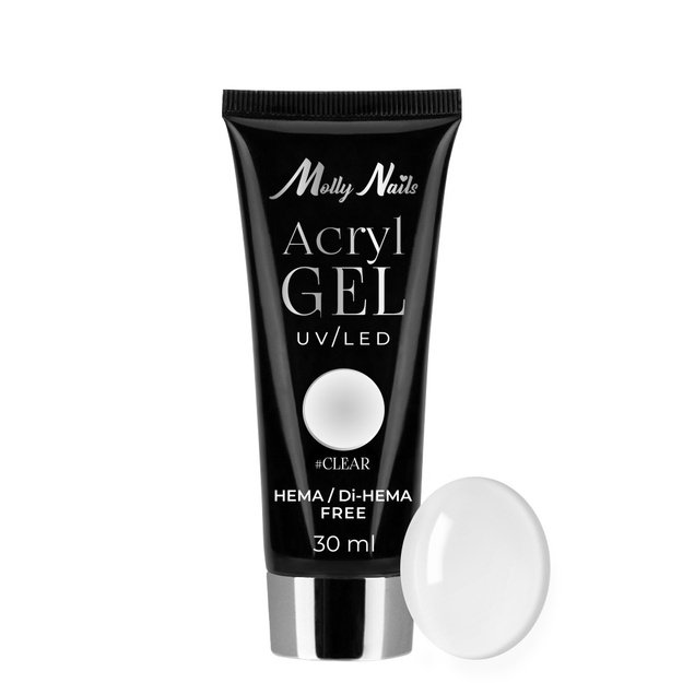 MollyNails Clear polygel, 30 ml
