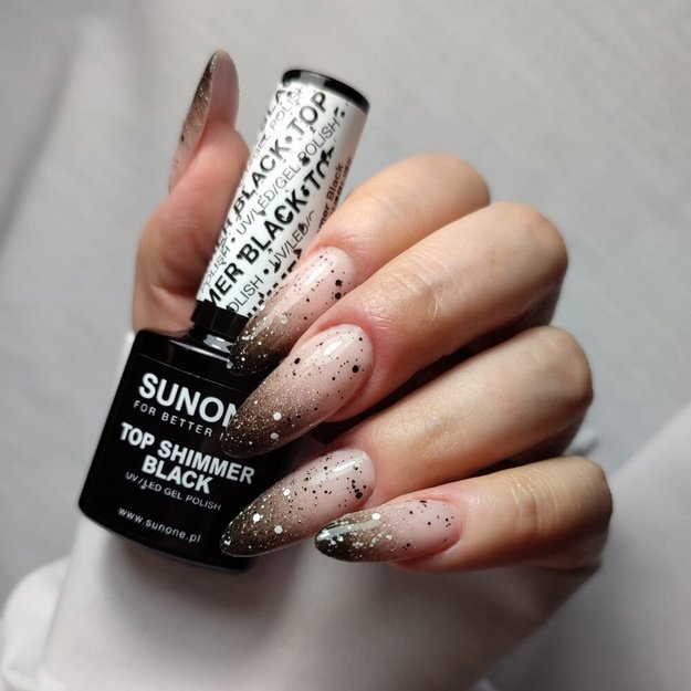 Sunone Top Shimmer White geel-laki pealiskiht, 5 g