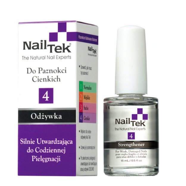 Nail Tek Xtra 4 küünetugevdaja eriti kahjustatud küüntele, 15 ml
