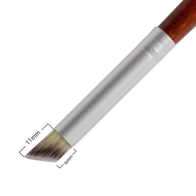 Kaldus pintsel maniküüriks 6/11 mm