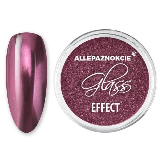 Glass Effect Nr. 4 klaasiefektiga küünepuuder küünte kaunistamiseks