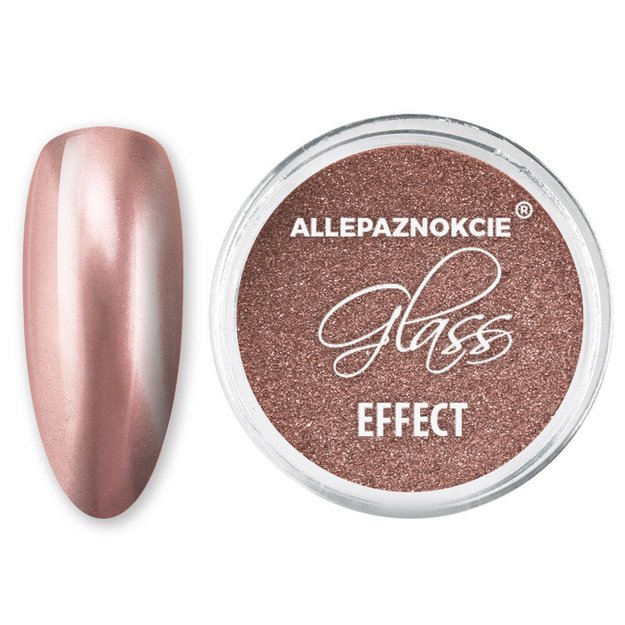 Glass Effect Nr. 10 klaasiefektiga küünepuuder küünte kaunistamiseks