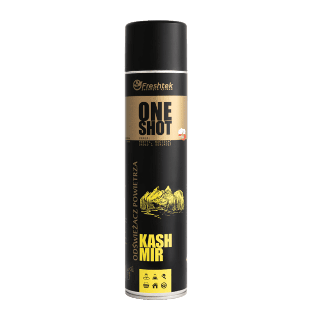 Freshtek ONE SHOT Kashmir intensiivne õhuvärskendaja, 600 ml