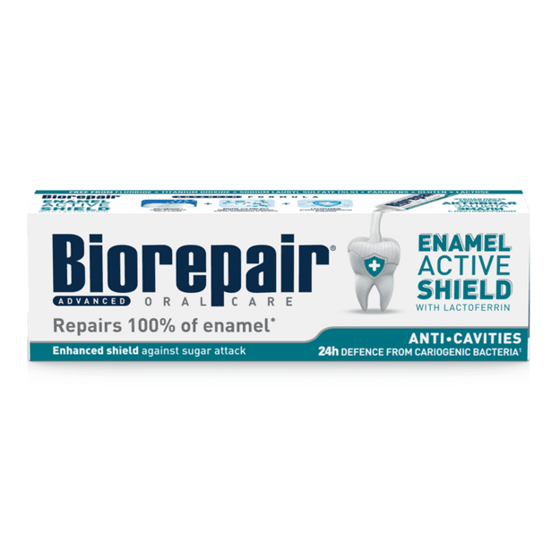 Biorepair Enamel Active Shield hambapasta, 75 ml