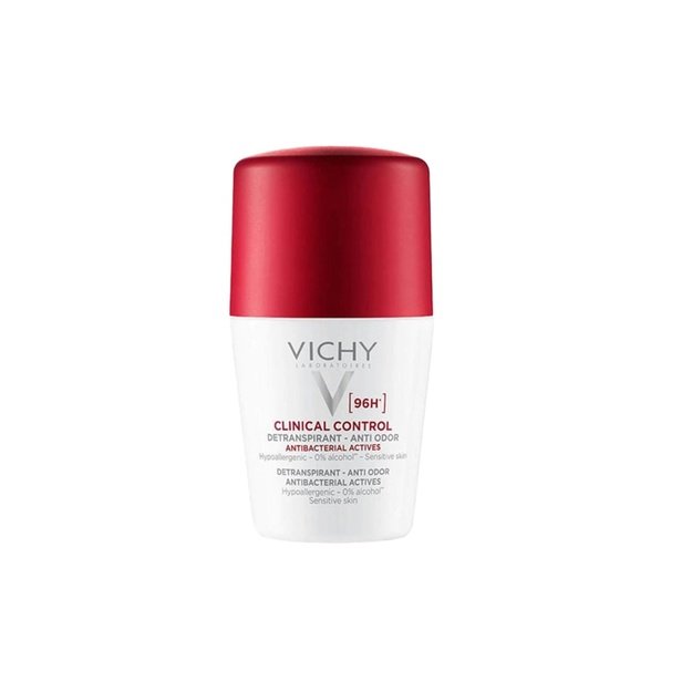 Vichy Clinical Control 96h deodorant-antiperspirant higistamise ja ebameeldiva lõhna vastu, 50 ml