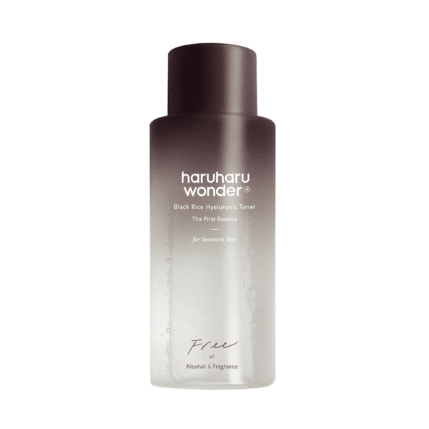 Haruharu Wonder Black Rice Hyaluronic Toner toonik tundlikule nahale, alkoholivaba ja lõhnaaineteta, 150 ml