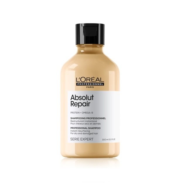 L'Oréal Professionnel Serie Expert Absolut Repair taastav šampoon kahjustatud juustele, 300 ml