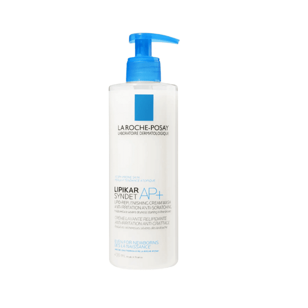 La Roche-Posay Lipikar Syndet AP+ õrn puhastav kreem kehale, 400 ml