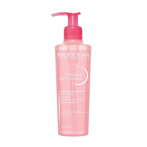 Bioderma Créaline Gel Moussant vahutav puhastusgeel tundlikule nahale, 200 ml