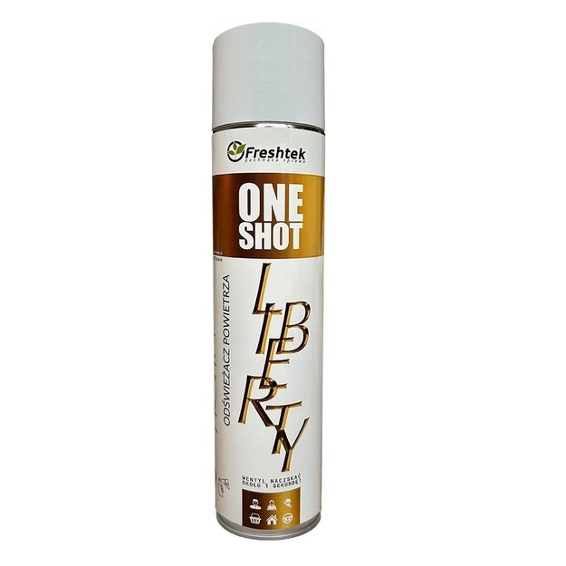 Freshtek ONE SHOT parfümeeritud õhuvärskendaja Liberty, 600 ml