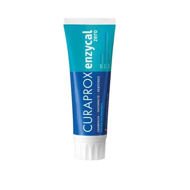 Curaprox Enzycal Zero fluoriidivaba hambapasta, 75 ml