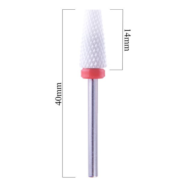 Keraamiline frees Umbrella, kärbitud koonuse kujuline, F (pehme), 3/32"