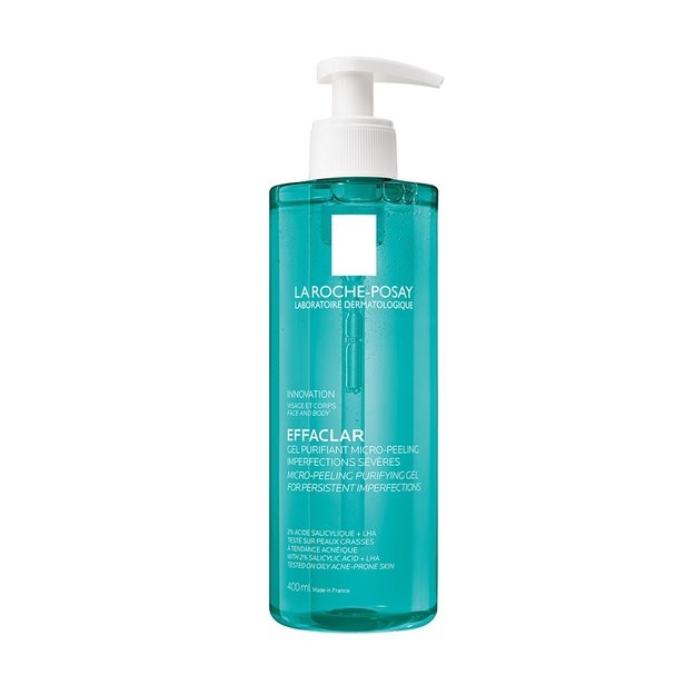 La Roche-Posay Effaclar mikrokooriv puhastusgeel, 400 ml