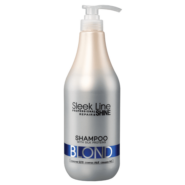 Stapiz Sleek Line Blond šampoon heledatele juustele, 1000 ml