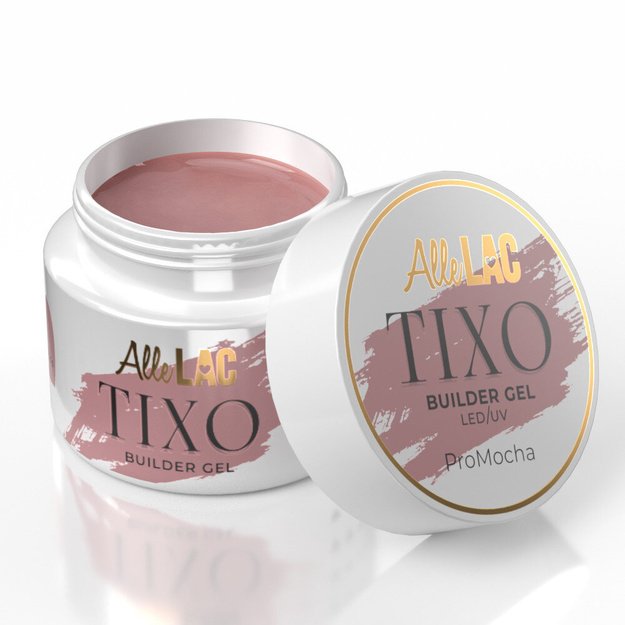 AlleLac Tixo ProMocha Tixo Builder Gel ehitusgeel küüntele, 45 g